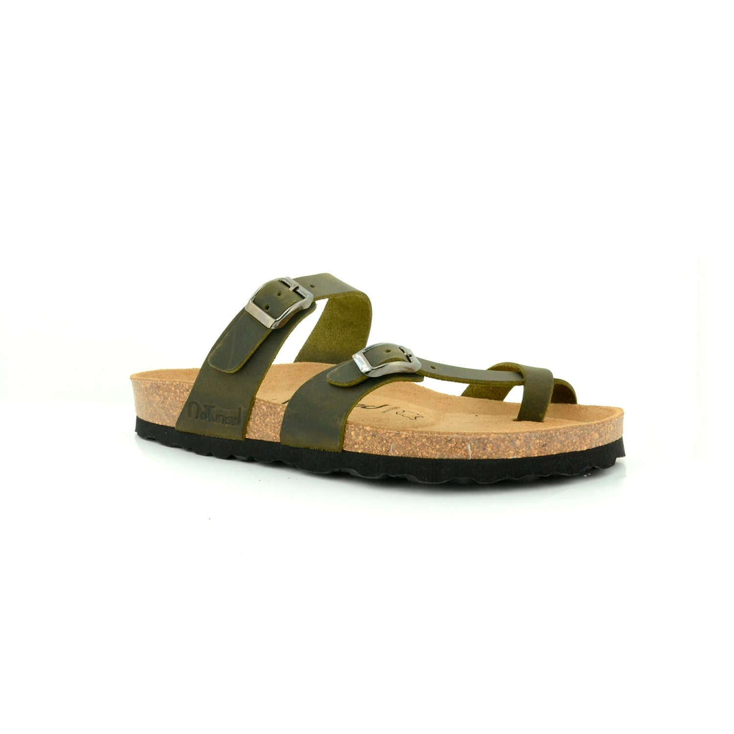 CH07 Sandalo infradito con cinturino regolabile UNISEX NATUNED plantare in lattice anatomico confort