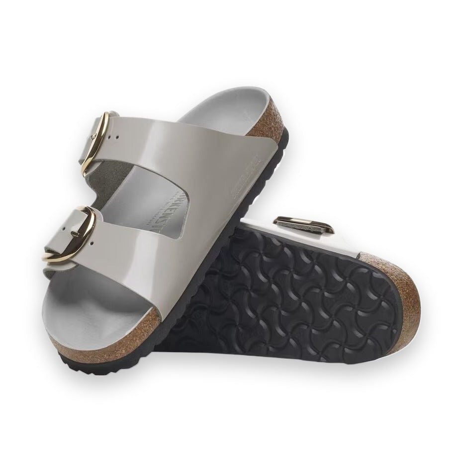 Sottopiede in pelle liscia coordinata comfort superiore Birkenstock Arizona Big Buckle