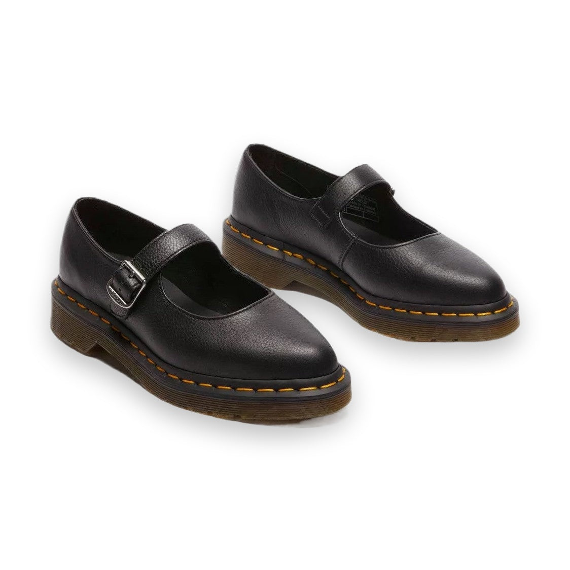 Dr. Martens Elphie MJ scarpe mary jane donna in Pelle Virginia — vista posteriore
