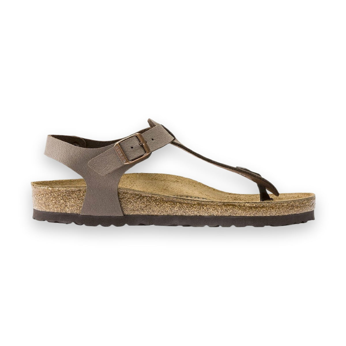 Sandalo infradito Birkenstock Kairo unisex in Birko-Flor con cinturino caviglia vista laterale