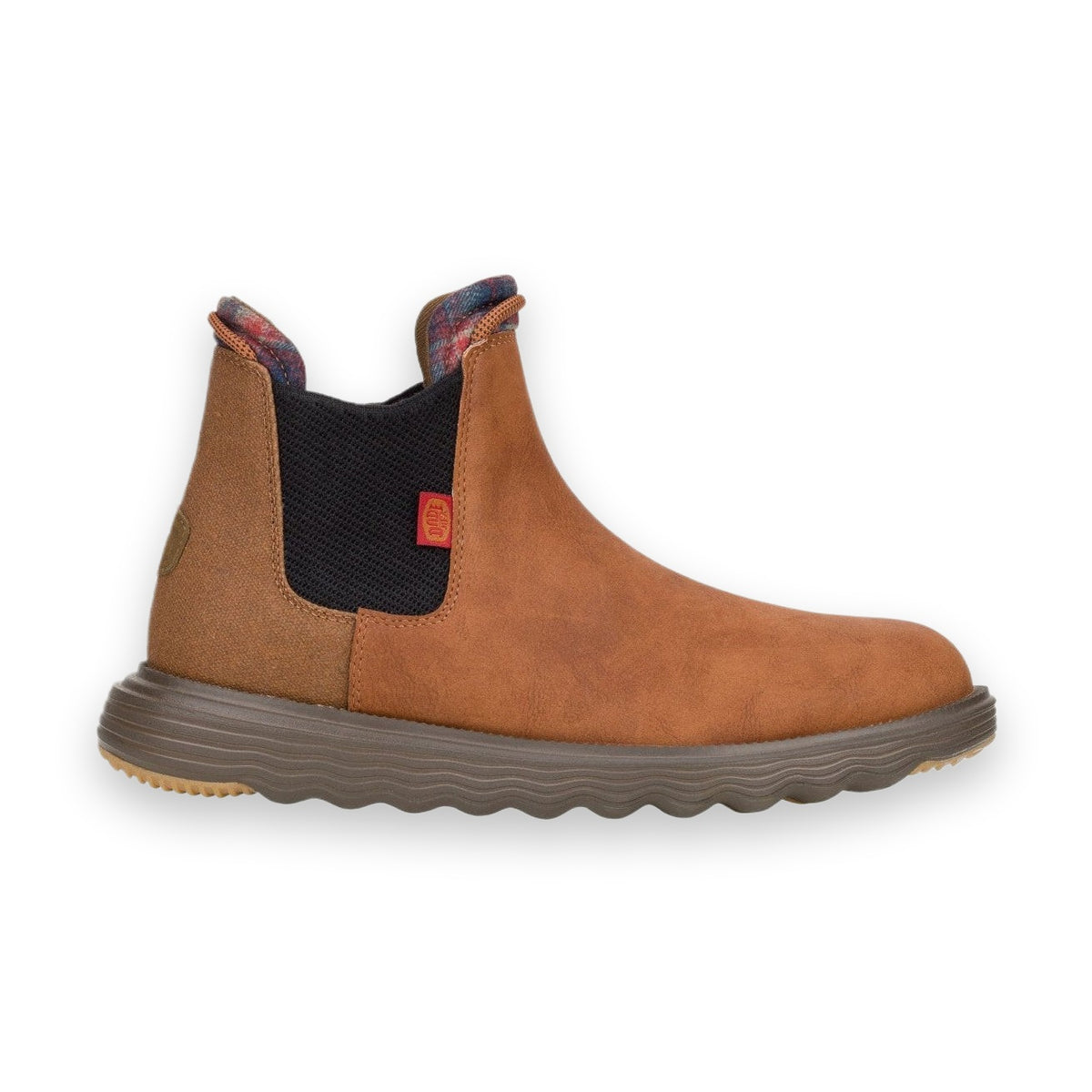 HeyDude Branson Classic stivaletto uomo in similpelle idrorepellente — vista dall'alto