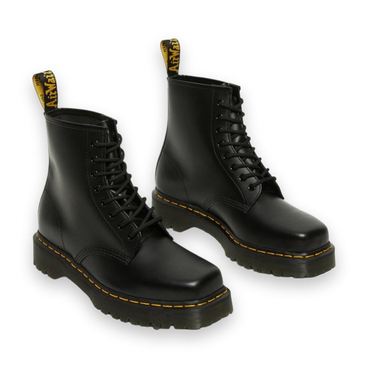 Dr. Martens 1460 Bex Squared stivali donna in Pelle — vista posteriore