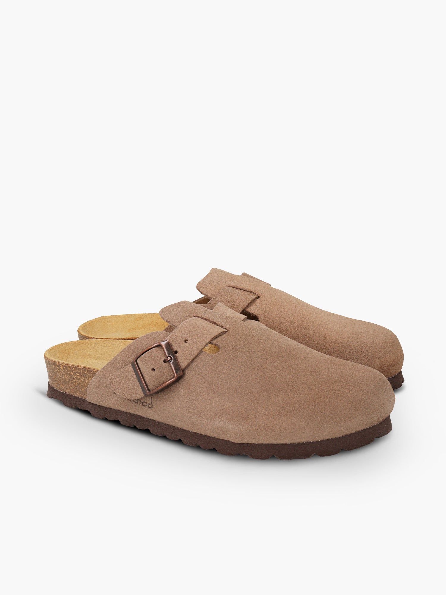 CH18 - sabot da donna e da uomo con fibbia regolabile NATUNED plantare in lattice anatomico comfort