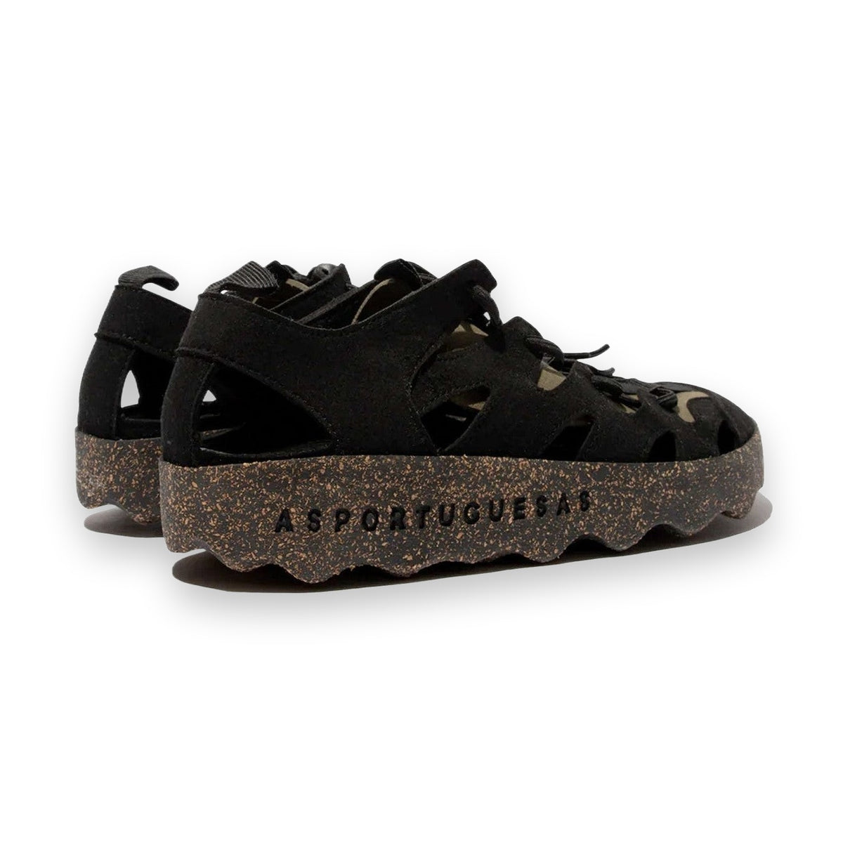 Asportuguesas Cure sneaker slip-on unisex in tessuto riciclato — vista tre quarti posteriore