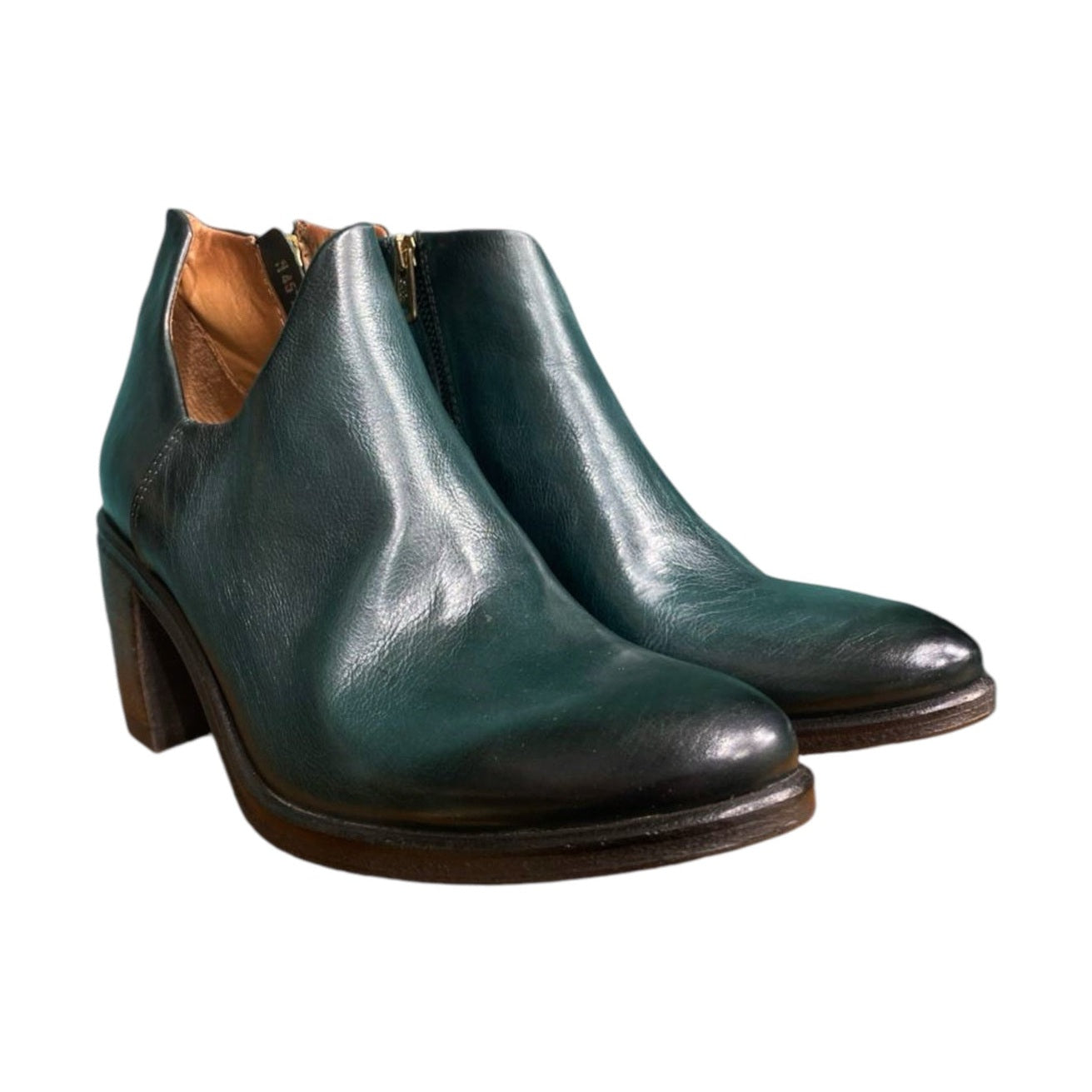 A.S.98 Rolly ankle boot donna pelle artigianale made in Italy profilo laterale