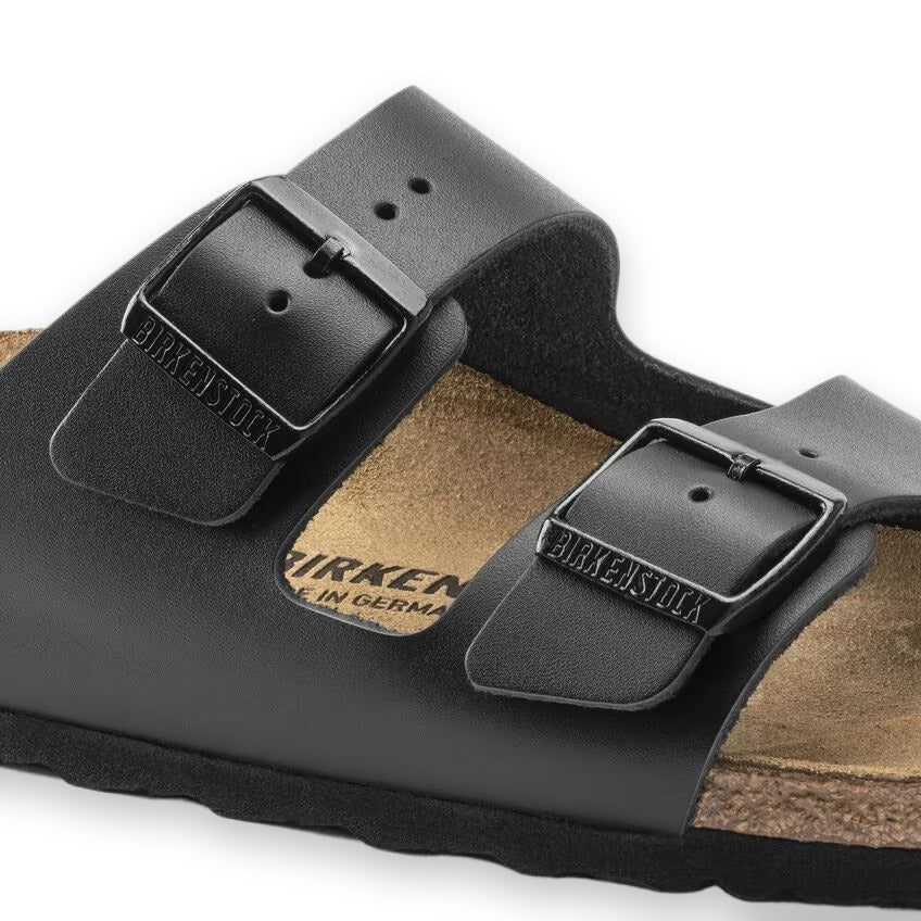 Pelle naturale liscia morbida lavorata senza cuciture Birkenstock Arizona unisex