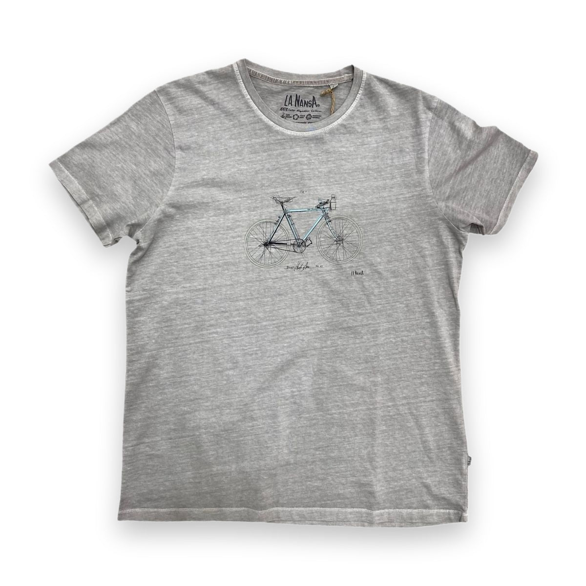 La Nansa SKETCH t-shirt uomo in cotone — vista frontale