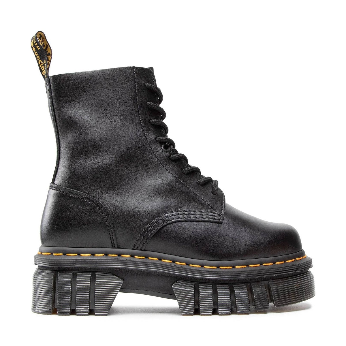 Dr. Martens Audrick 8-Eye Donna Stivali Stringati In Pelle Nappa