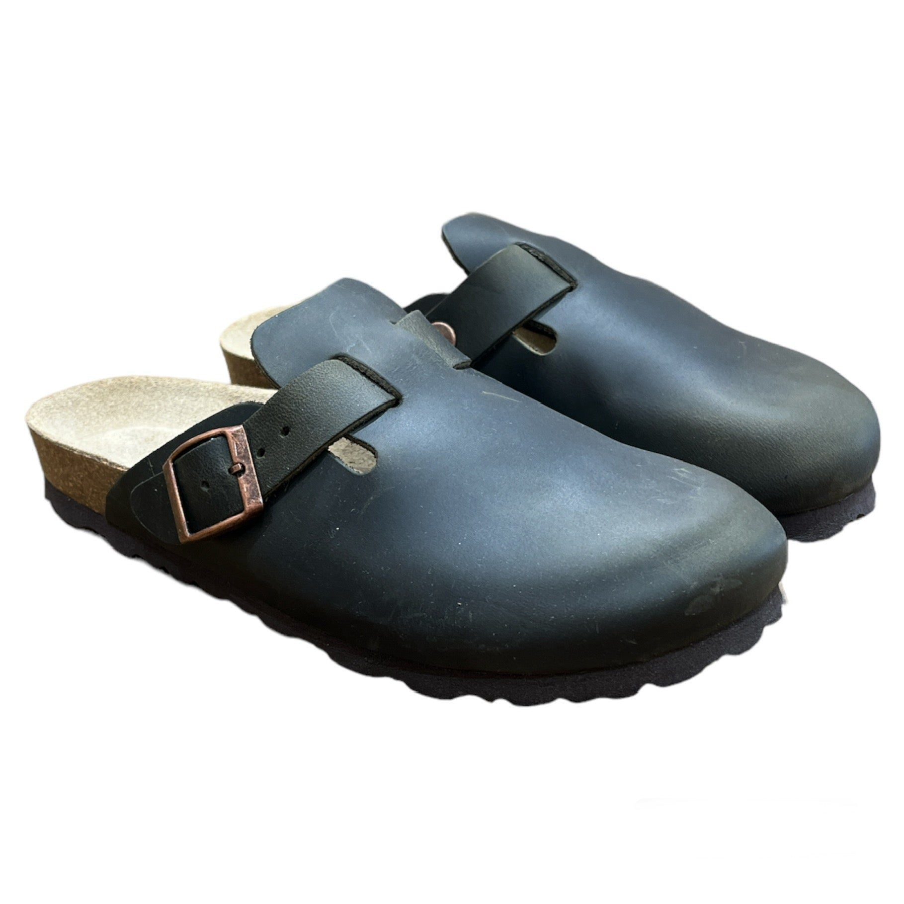 CH18 - sabot da donna e da uomo con fibbia regolabile NATUNED plantare in lattice anatomico comfort