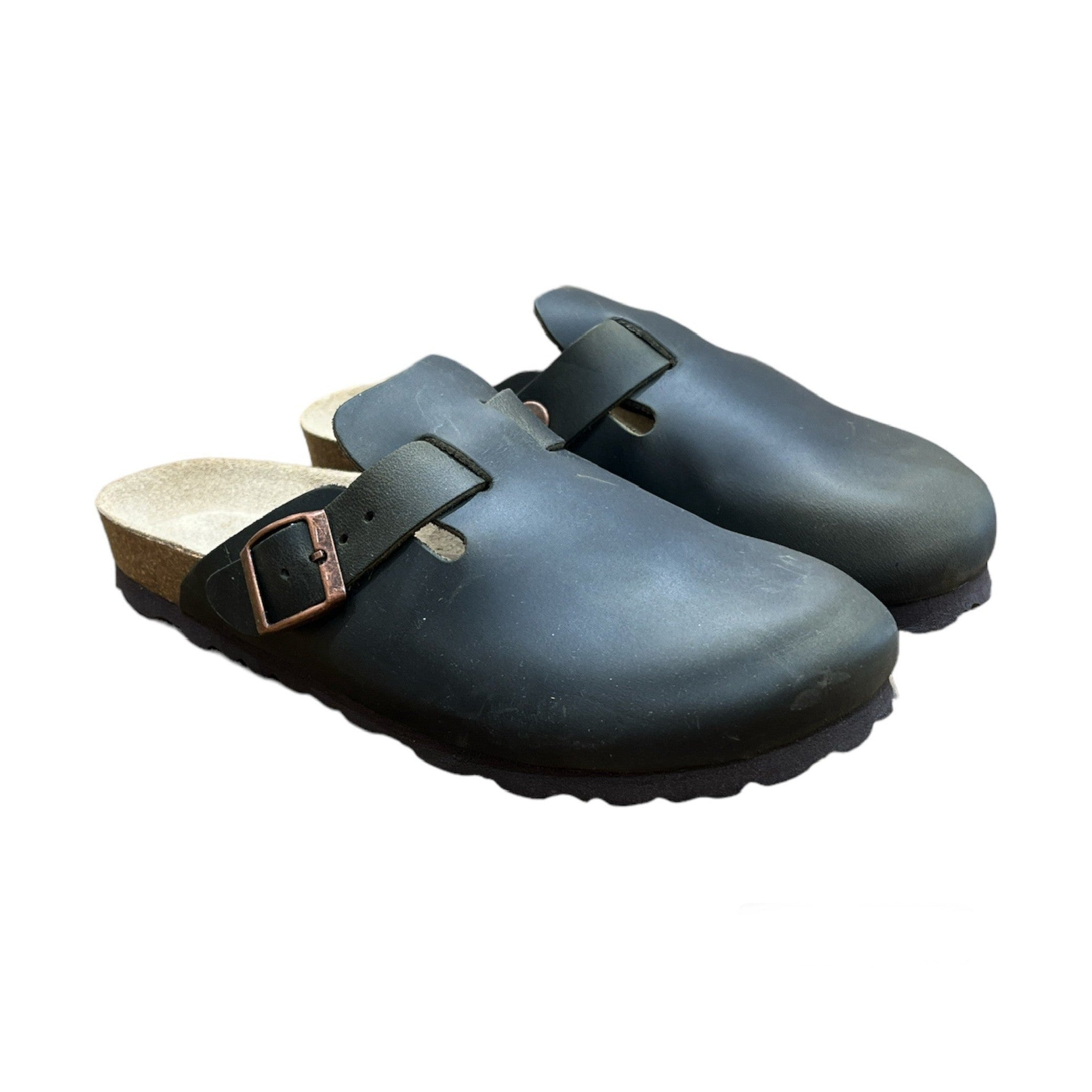 CH18 - sabot da donna e da uomo con fibbia regolabile NATUNED plantare in lattice anatomico comfort