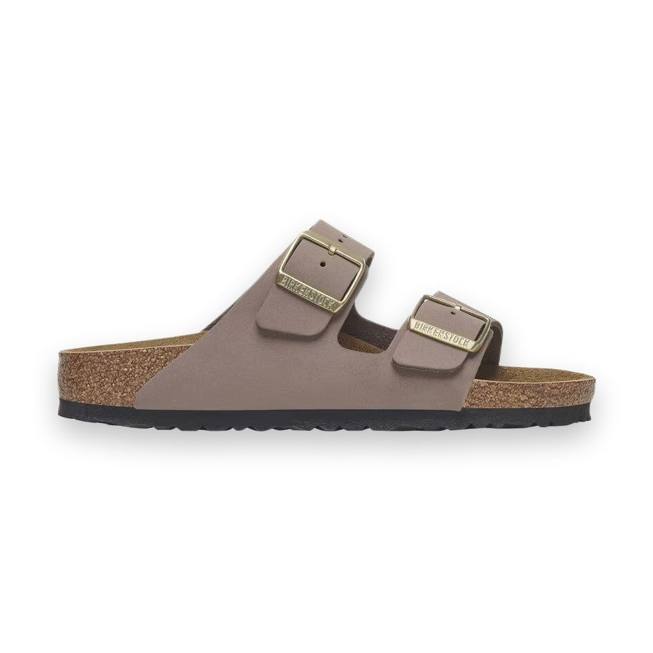 Sandalo Birkenstock Arizona Classic donna pelle Nubuck vellutata Made in Germany