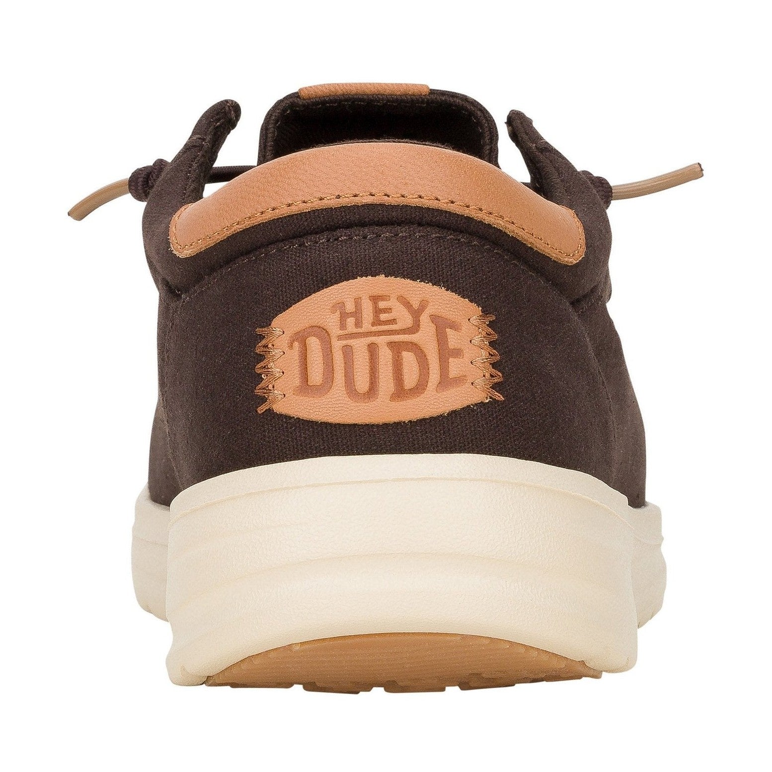 HeyDude Paul Canvas uomo mostrata in una vista prospettica casual e moderna.