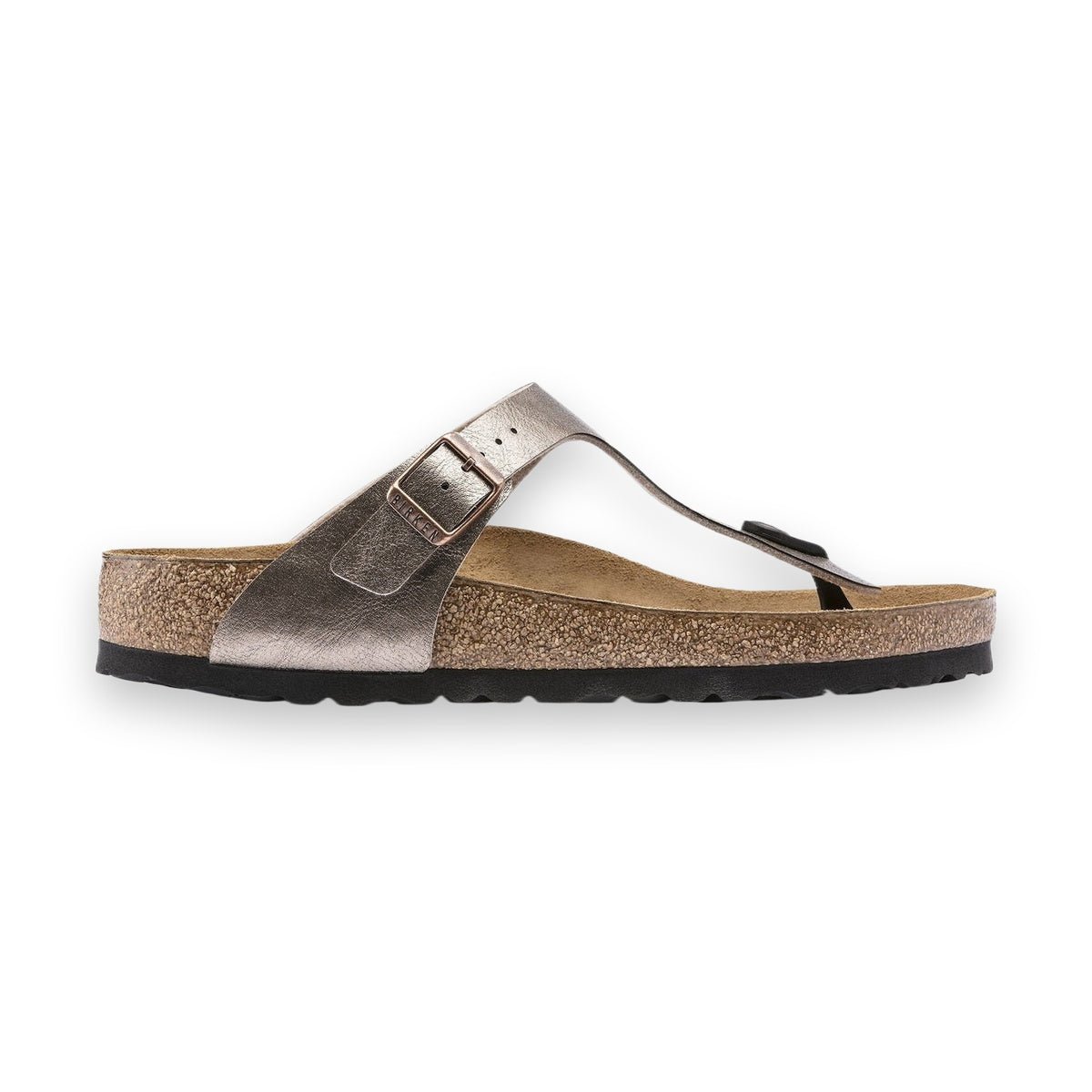 Sandalo infradito Birkenstock Gizeh donna in Birko-Flor Graceful vista laterale