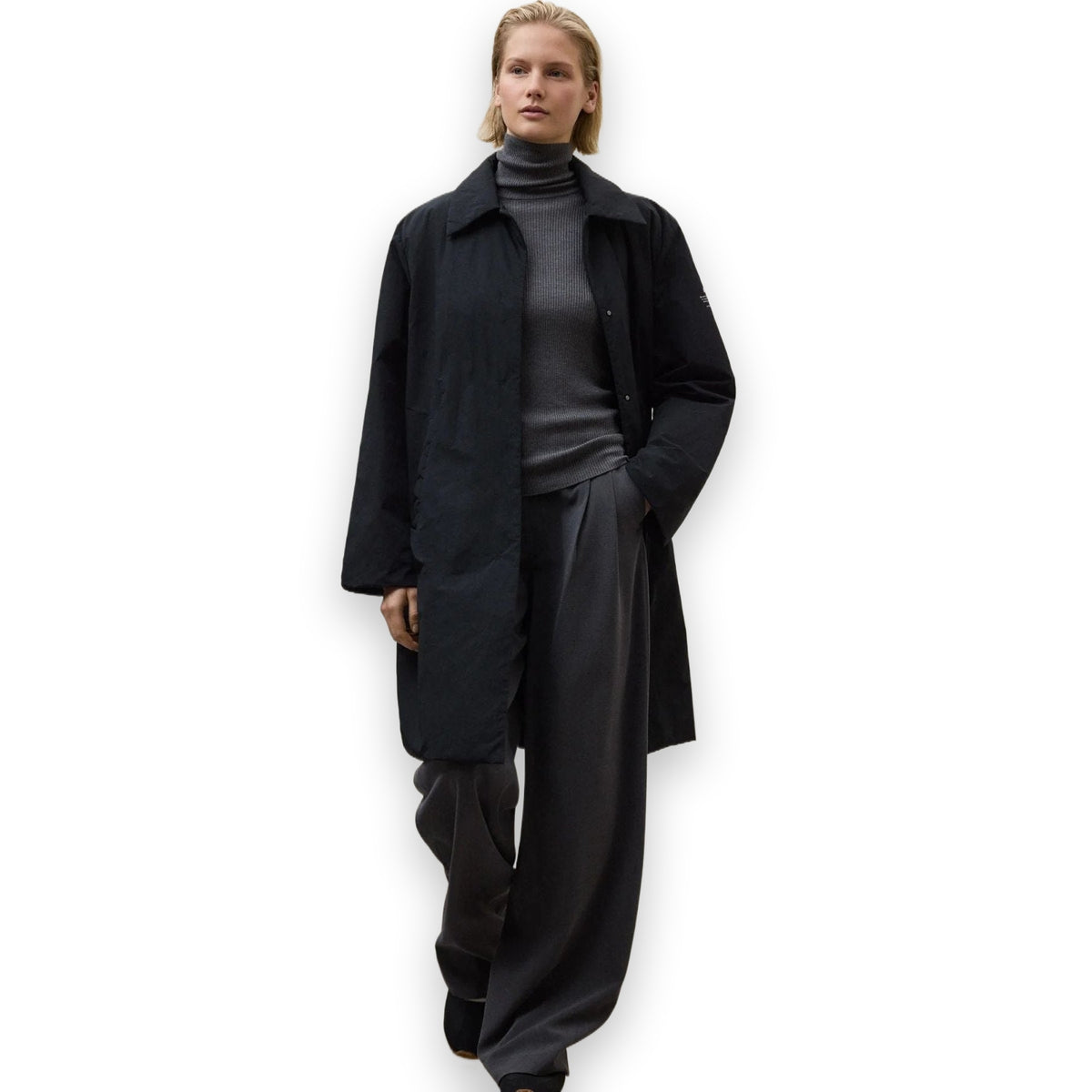 Ecoalf Marins giacca donna in poliestere riciclato — vista posteriore