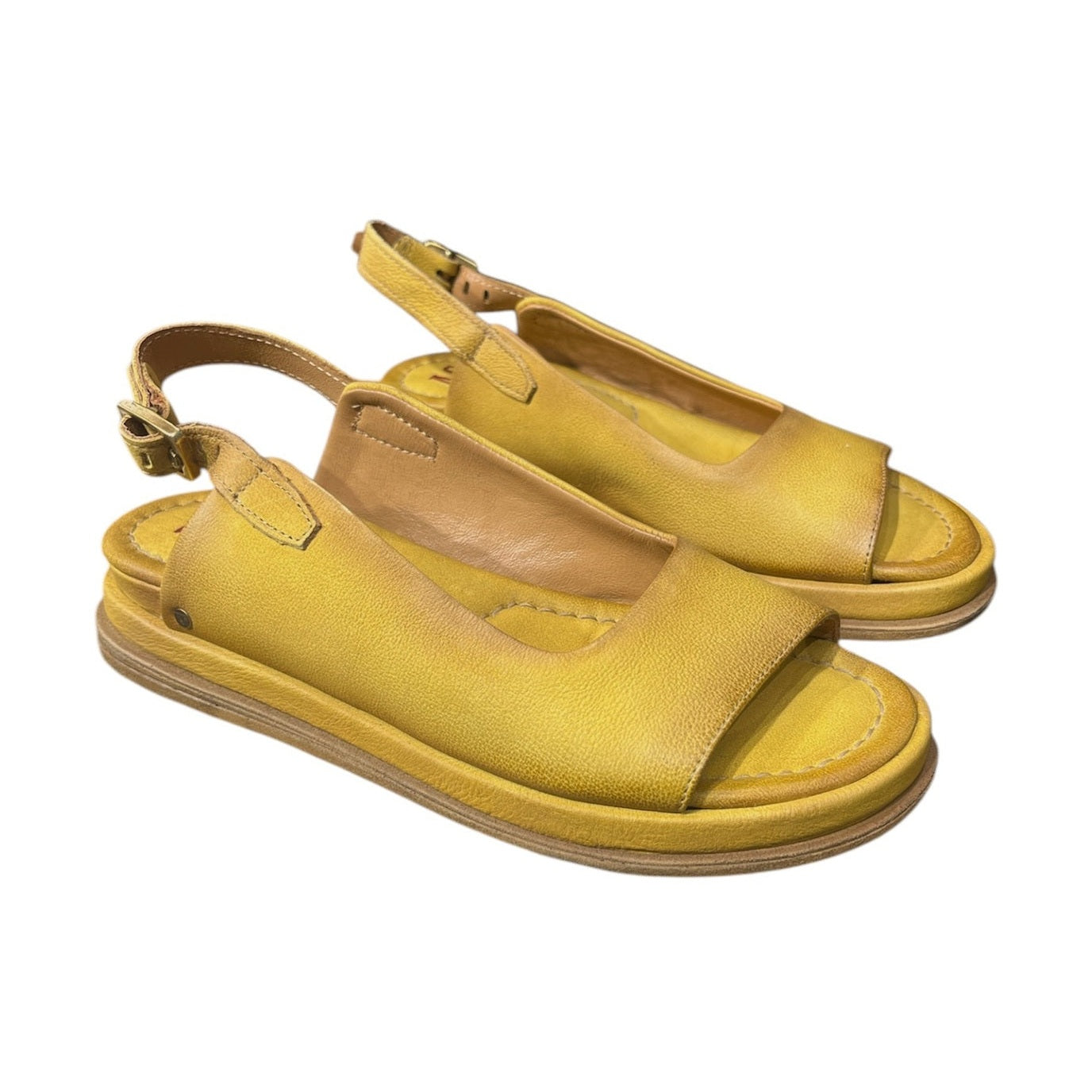 Sandalo donna B60007 A.S.98 in pelle naturale intrecciata