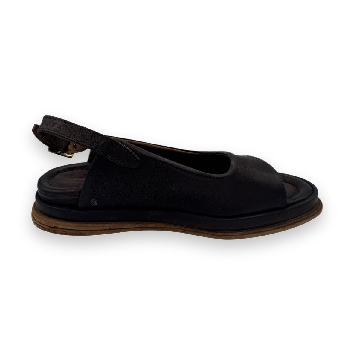 Sandalo A.S.98 B60007 donna pelle vintage vista dall'alto