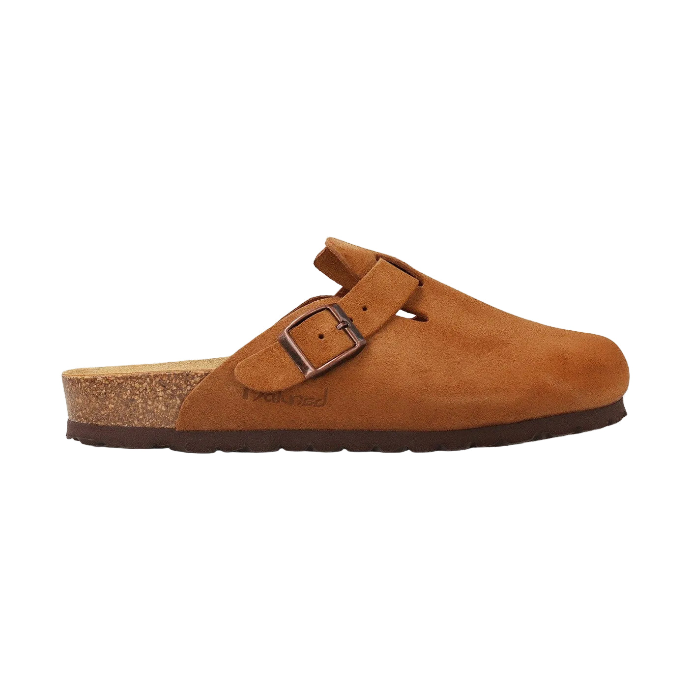 CH18 VELOUR - sabot da donna e da uomo con fibbia regolabile NATUNED plantare in lattice anatomico comfort
