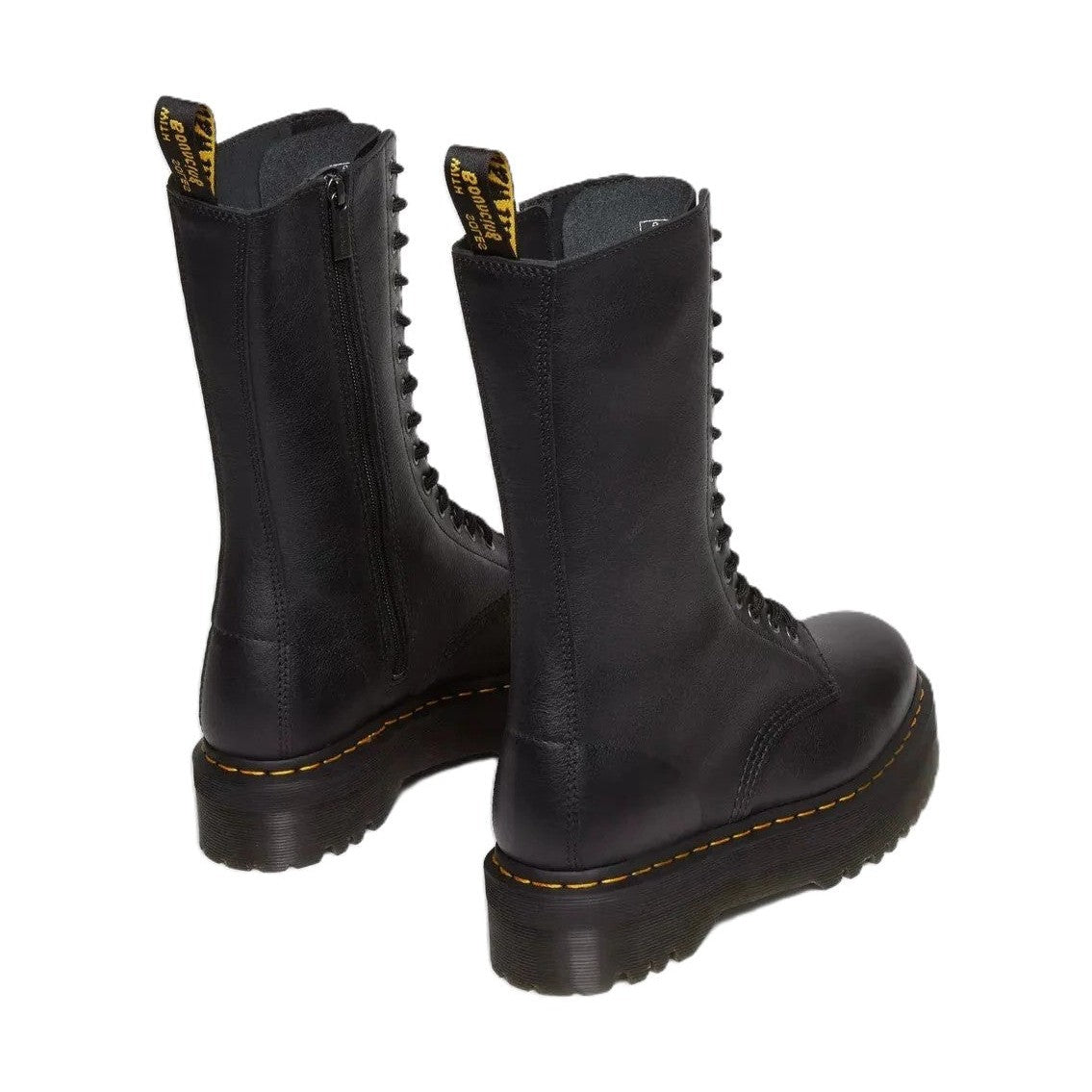 Dr. Martens 1B99 Quad stivaletti donna in Pelle Pisa — vista posteriore