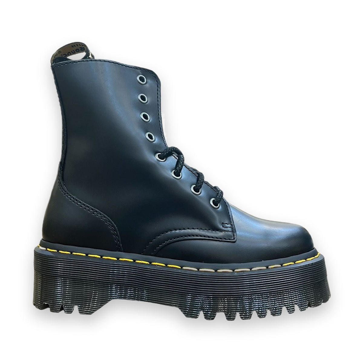 Dr. Martens Jadon stivali donna in Pelle Smooth — vista laterale