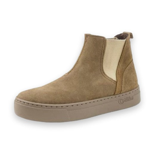Natural World Kira stivaletto donna in pelle scamosciata — vista frontale