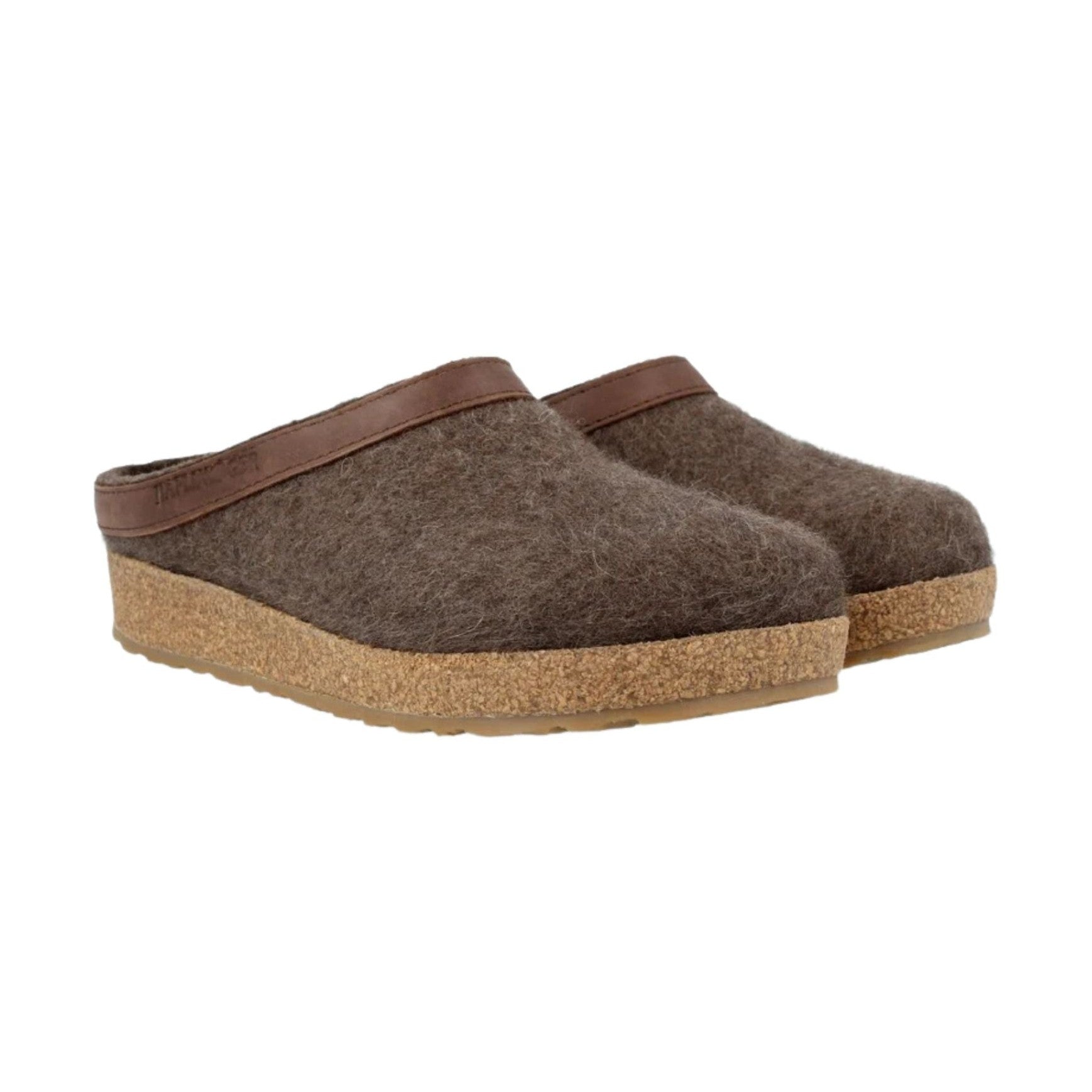 Haflinger Torben Unisex Sabot In Feltro Di Lana