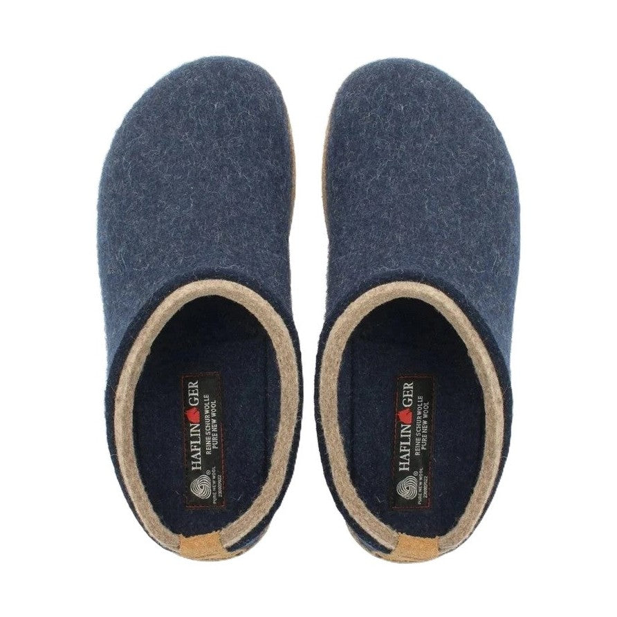 Haflinger Kris Unisex Sabot In Feltro Di Lana