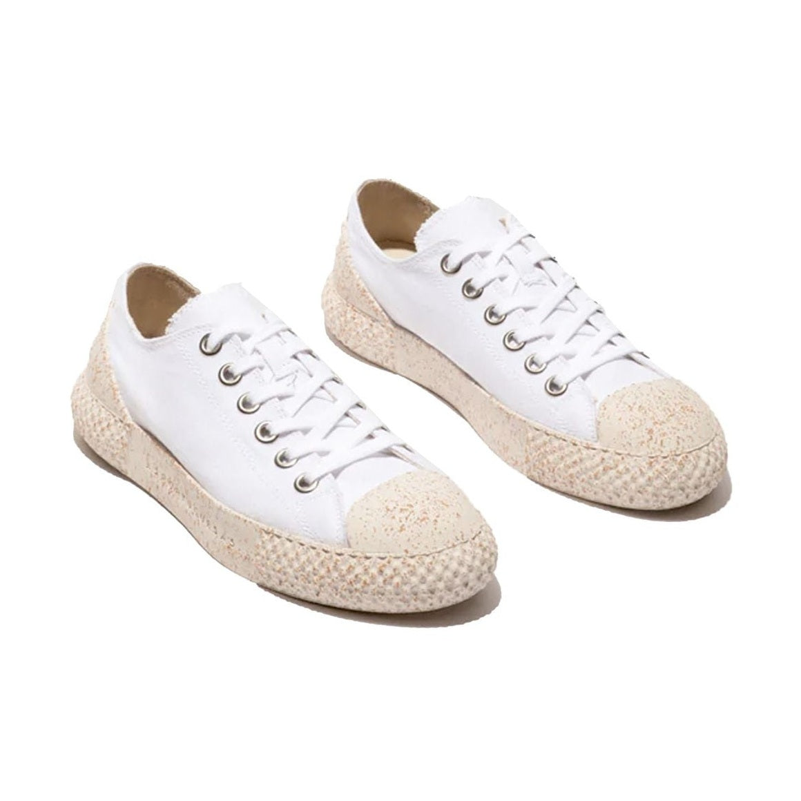 Asportuguesas Tree 2 sneaker unisex in plastica riciclata — dettaglio cucitura tomaia
