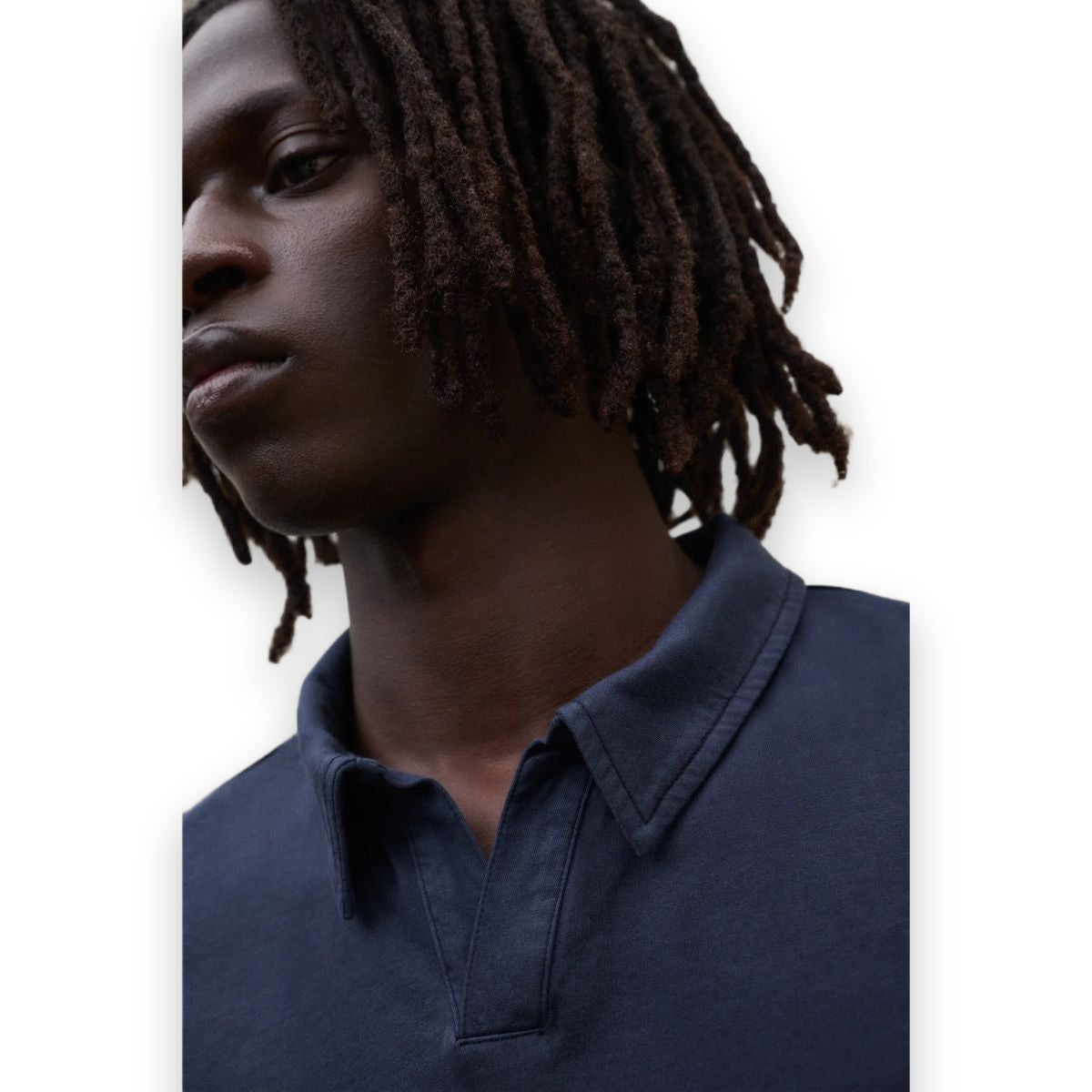 Ecoalf Enzo polo uomo in cotone organico — vista d'insieme