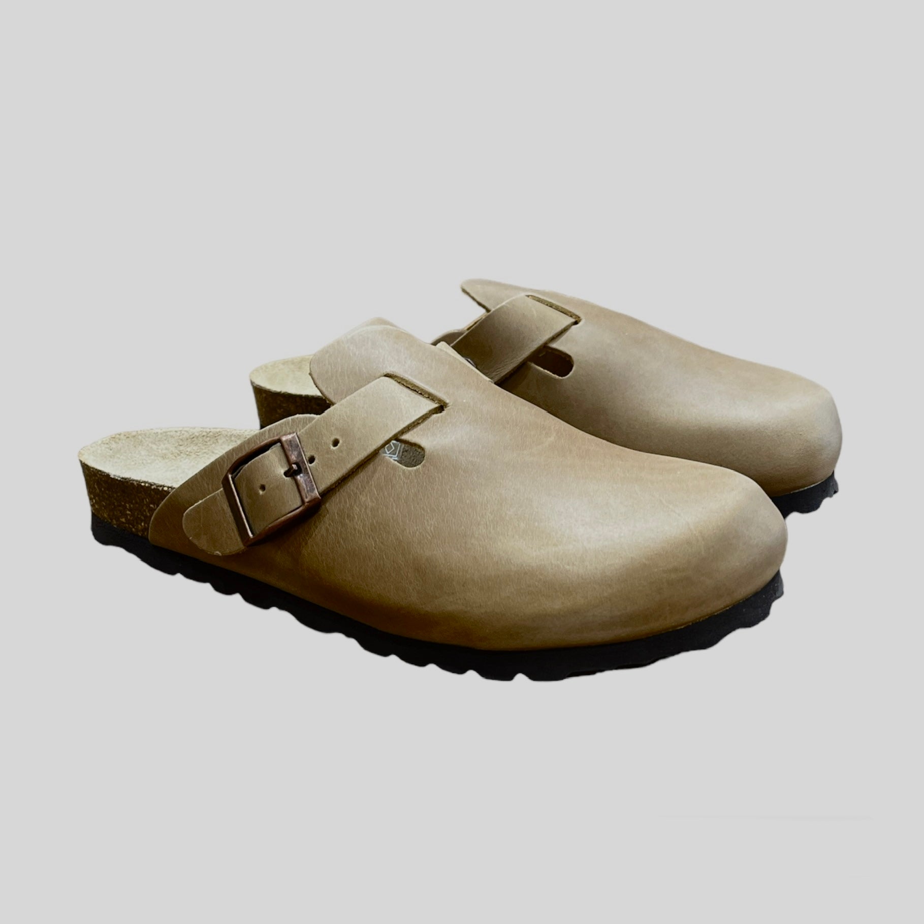 CH18 - sabot da donna e da uomo con fibbia regolabile NATUNED plantare in lattice anatomico comfort
