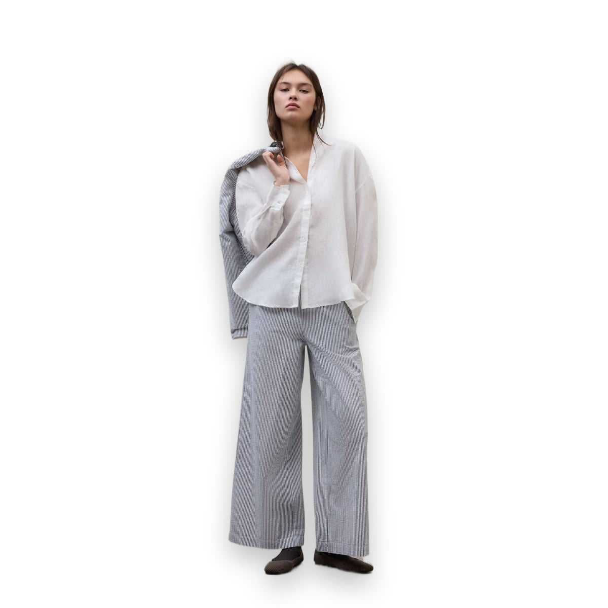 Ecoalf Daria camicia donna in materiali sostenibili — vista posteriore