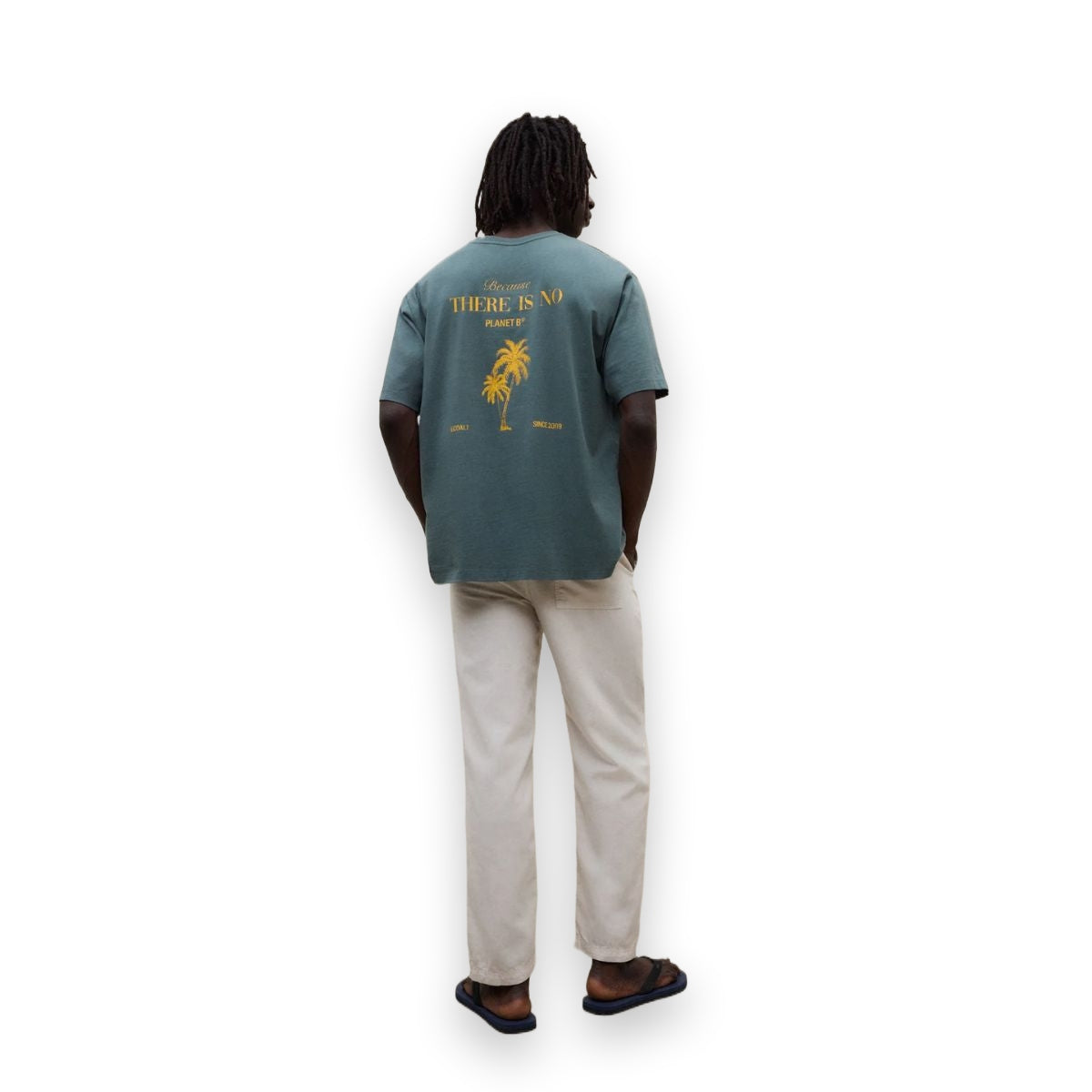Ecoalf Mund t-shirt uomo in cotone organico — vista laterale