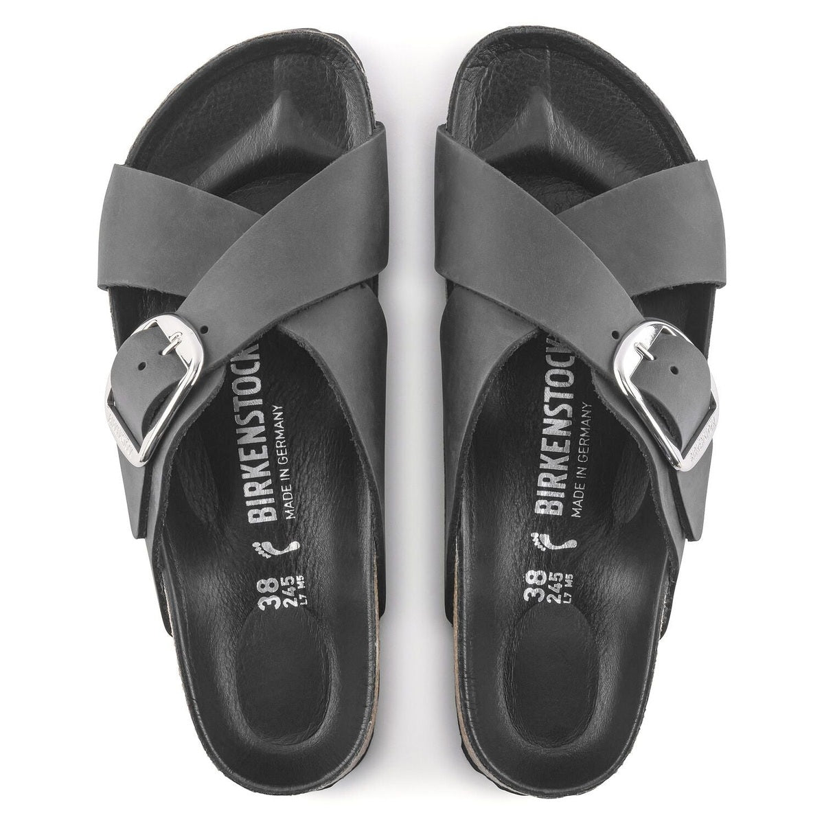 SIENA BIG BUCKLE - Sandalo a fasce incrociate BIRKENSTOCK