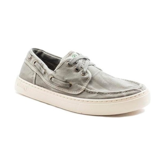 Design stile boat shoe con laccio che passa intorno al tallone Natural World Old Quercia uomo