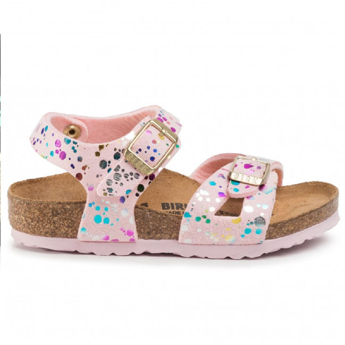 Plantare anatomico originale Birkenstock in sughero e lattice sandalo Rio Kids