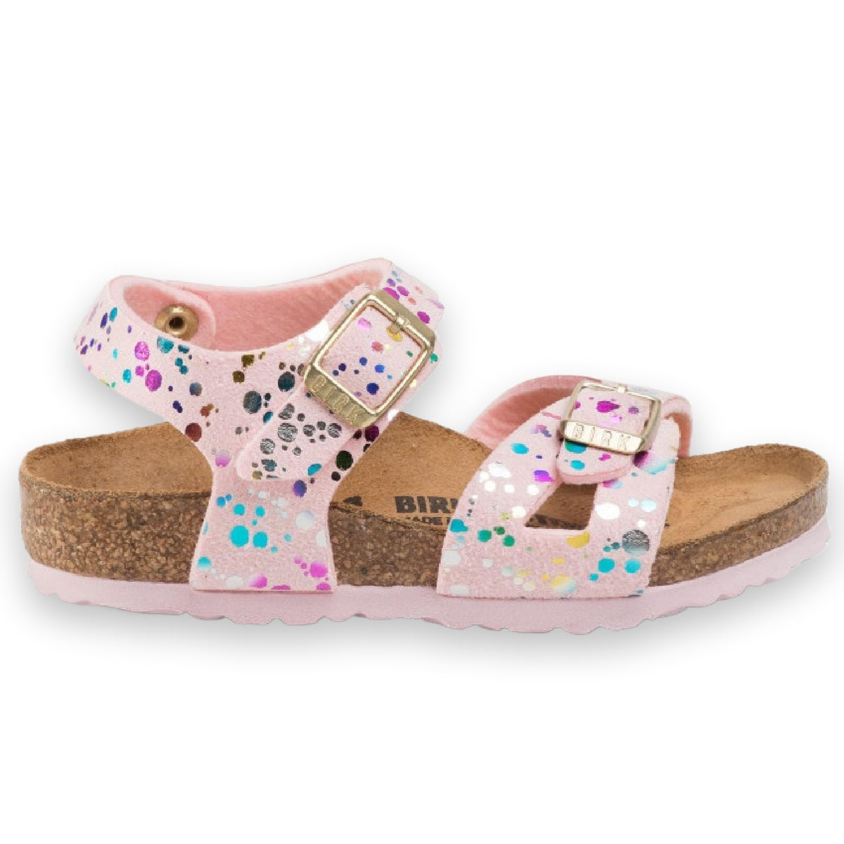 Plantare anatomico originale Birkenstock in sughero e lattice sandalo Rio Kids