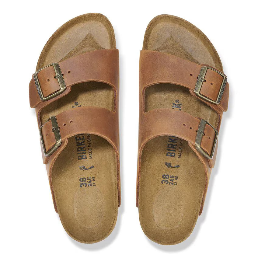 Rivestimento interno morbido dermoaffine Birkenstock Arizona donna pelle oliata