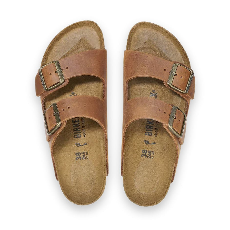 Rivestimento interno morbido dermoaffine Birkenstock Arizona donna pelle oliata