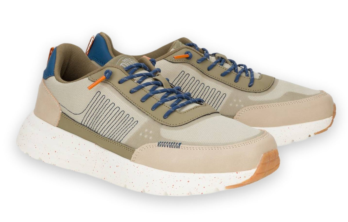 HeyDude Sirocco Alta Leisure sneaker uomo in tessuto — vista laterale