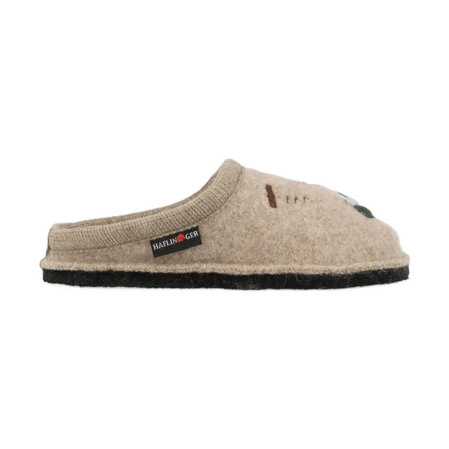 Haflinger Wine Time Unisex Sabot In Lana Cotta