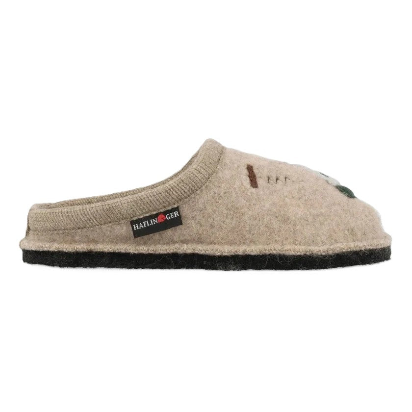 Haflinger Wine Time Unisex Sabot In Lana Cotta