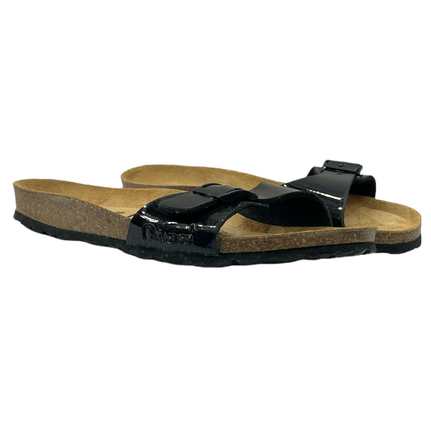CH17-BIO NATUNED sandalo a fascia larga da donna con fibbia regolabile plantare in lattice anatomico comfort