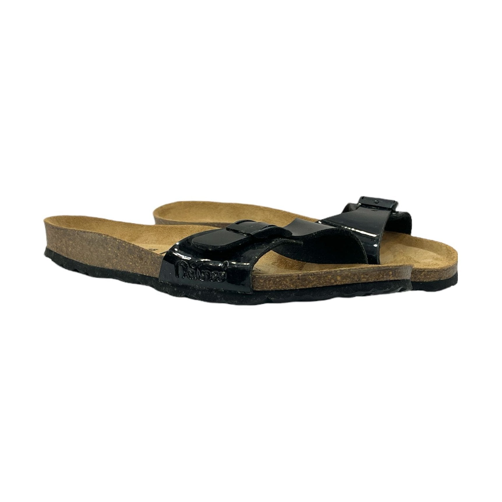 CH17-BIO NATUNED sandalo a fascia larga da donna con fibbia regolabile plantare in lattice anatomico comfort