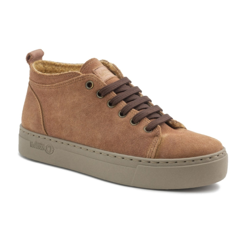 Polacchino Natural World Anya donna ecopelle con lana Made in Spain