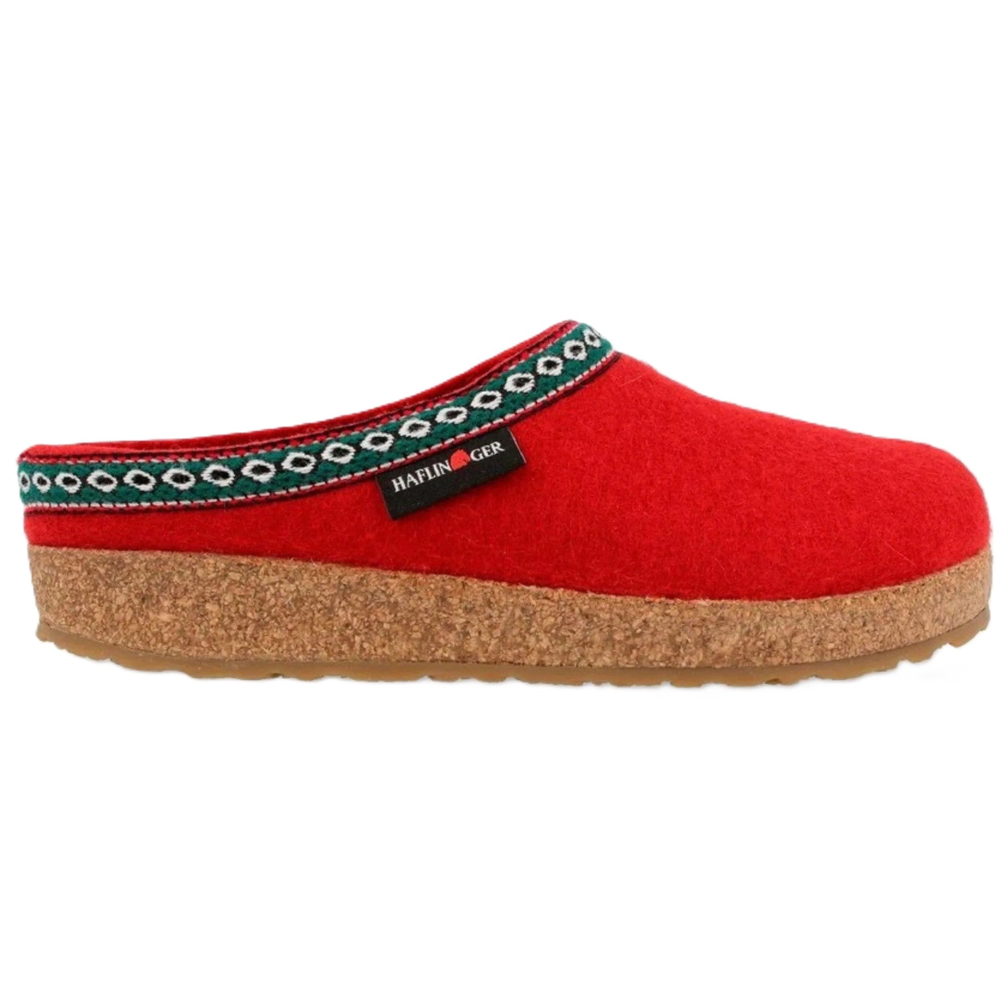 Haflinger Franzl Unisex Sabot In Feltro Di Lana