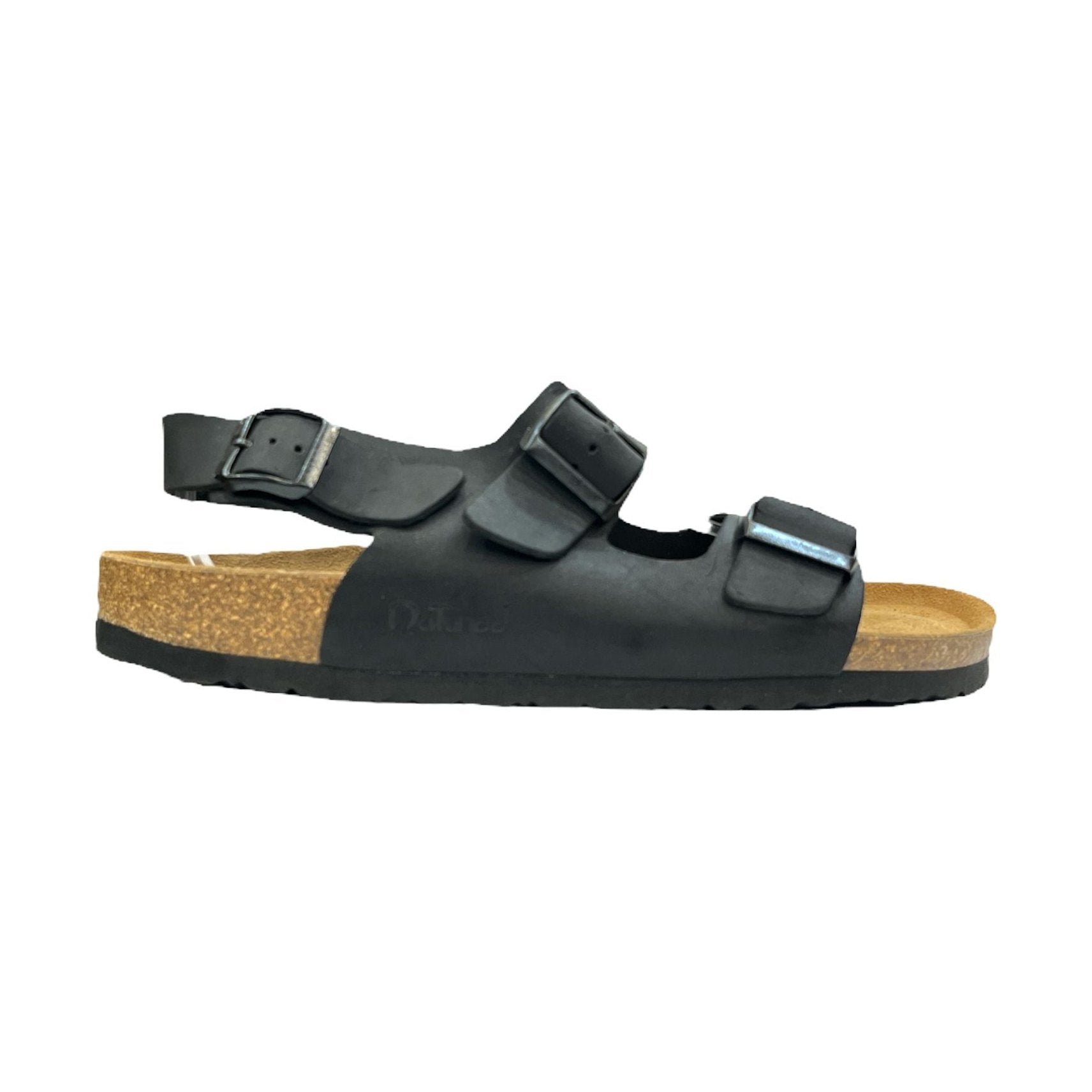 CH01 - CUOIO Sandalo in pelle unisex con cinturini regolabili