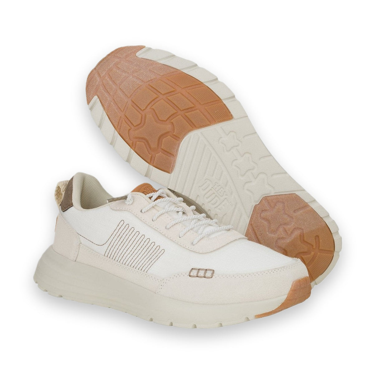 HeyDude Sirocco Alta Craft sneaker uomo in tessuto — vista dall'alto