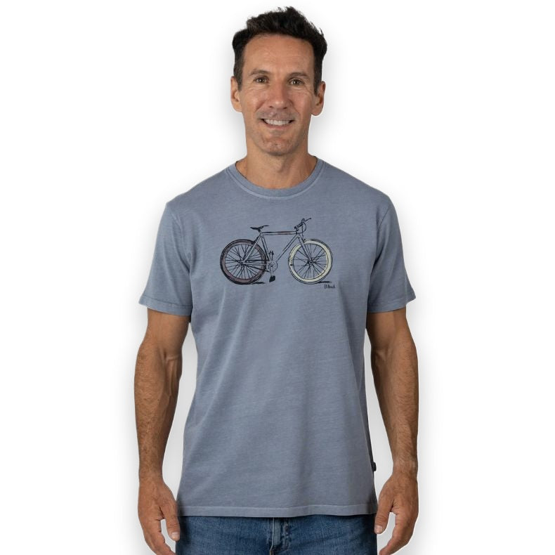 La Nansa BICI-CUSTO t-shirt uomo in cotone — vista frontale