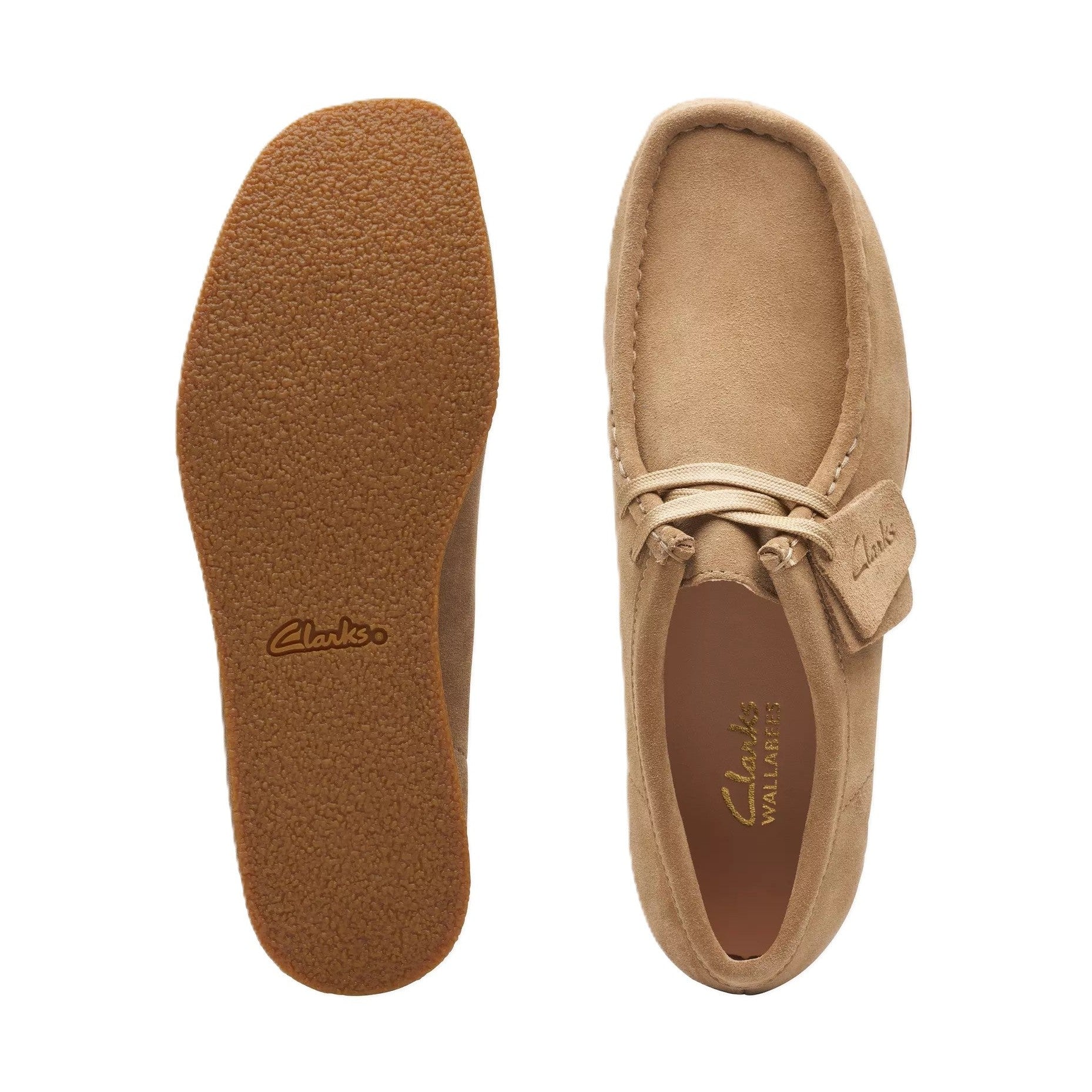 Clarks Wallabee EVO Shoe Donna Mocassino Suede Leggero