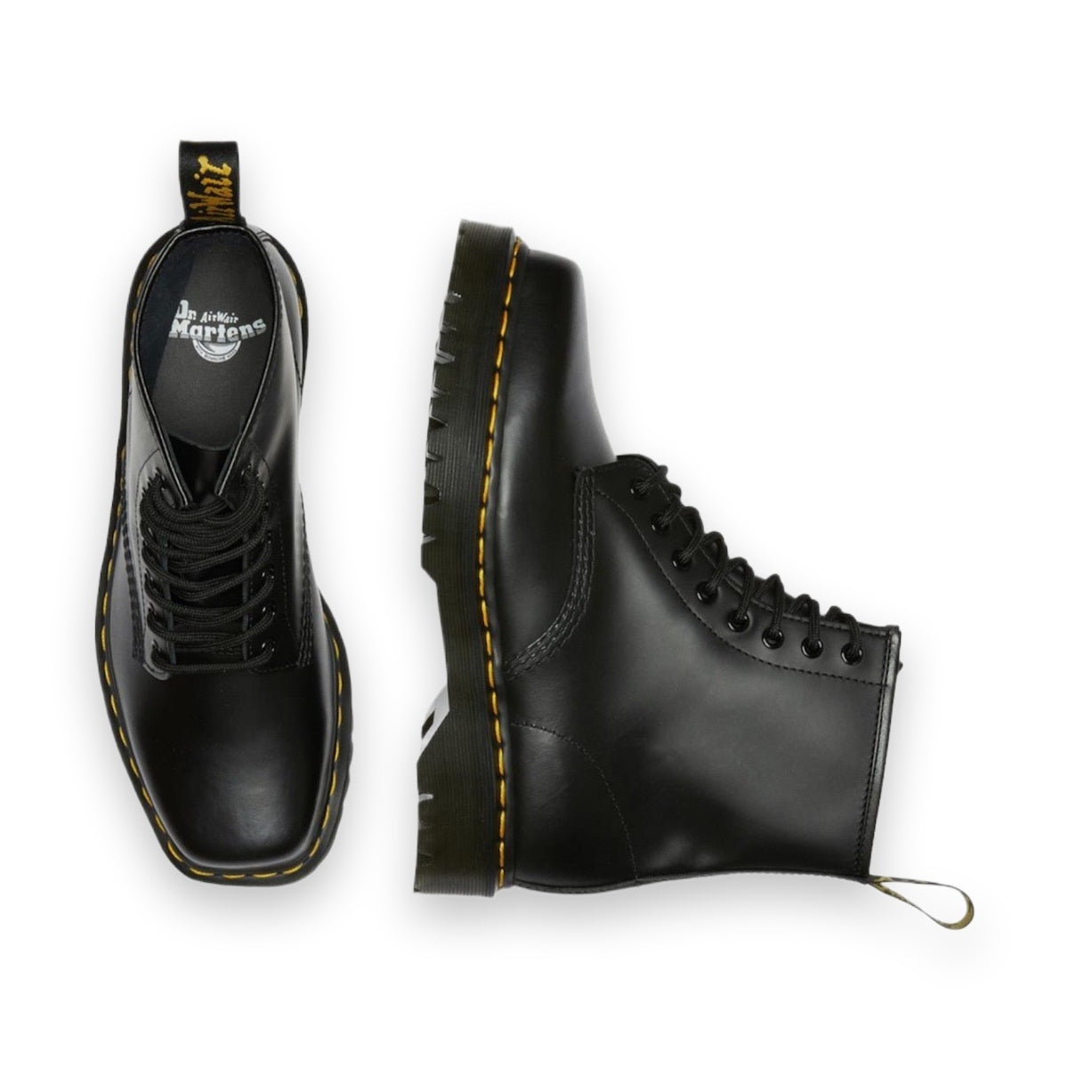Dr. Martens 1460 Bex Squared stivali donna in Pelle — dettaglio suola