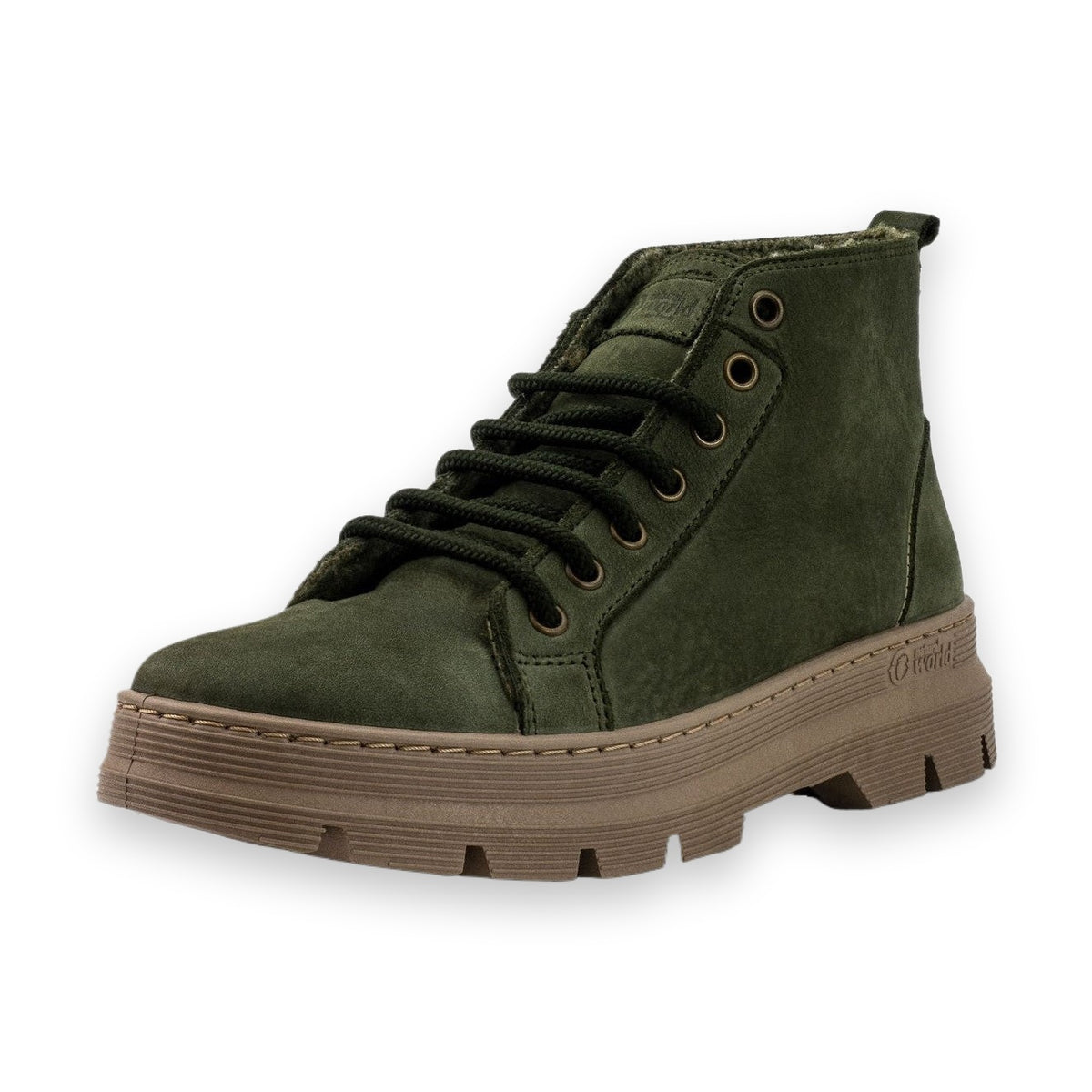 Natural World Naira stivaletto unisex in pelle — vista laterale